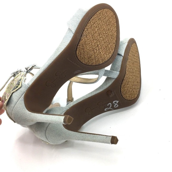 Jessica Simpson Reesa Stiletto Heel Sz 5.5 NWOB - Picture 7 of 7